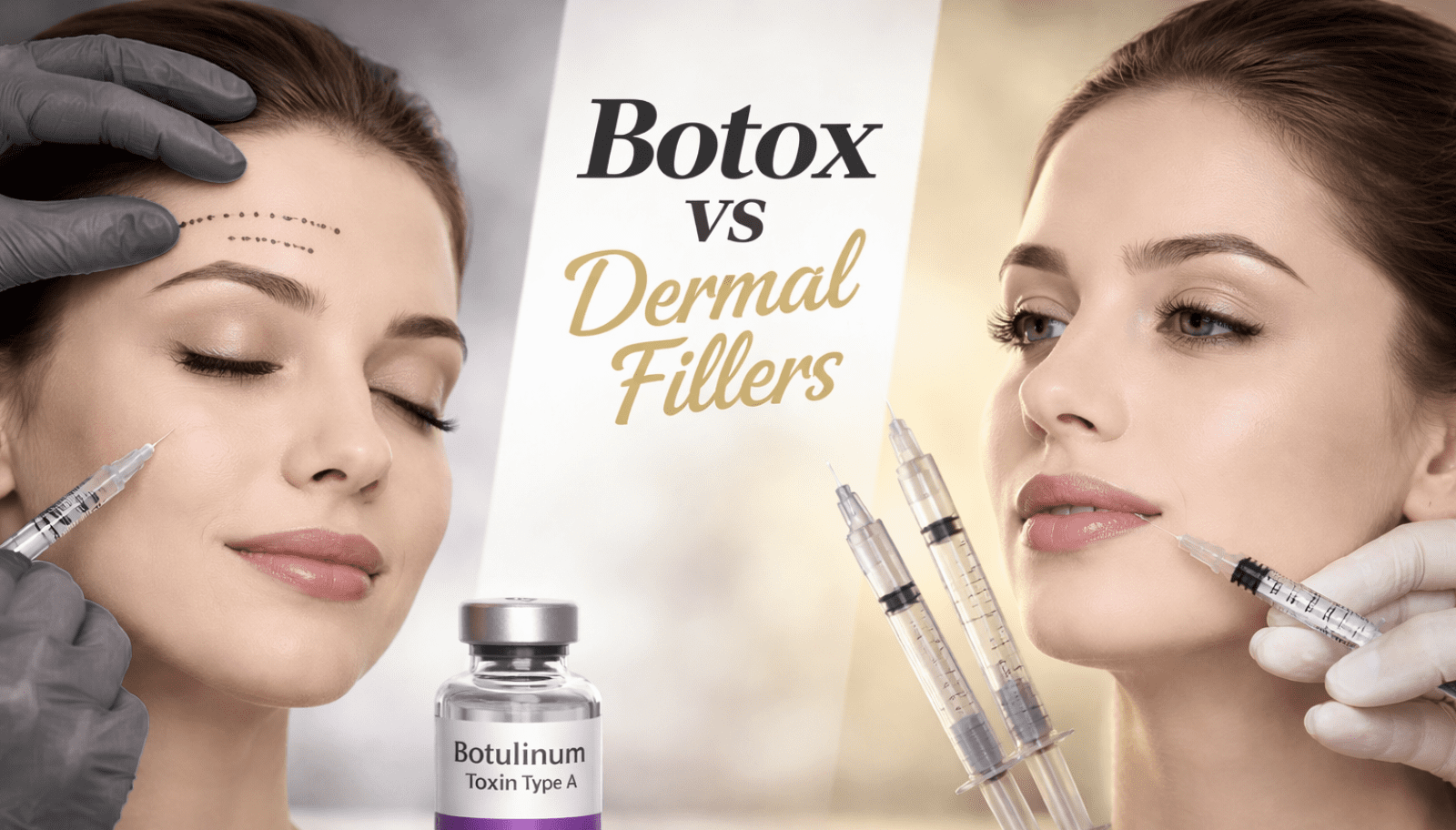 Botox vs Dermal Fillers