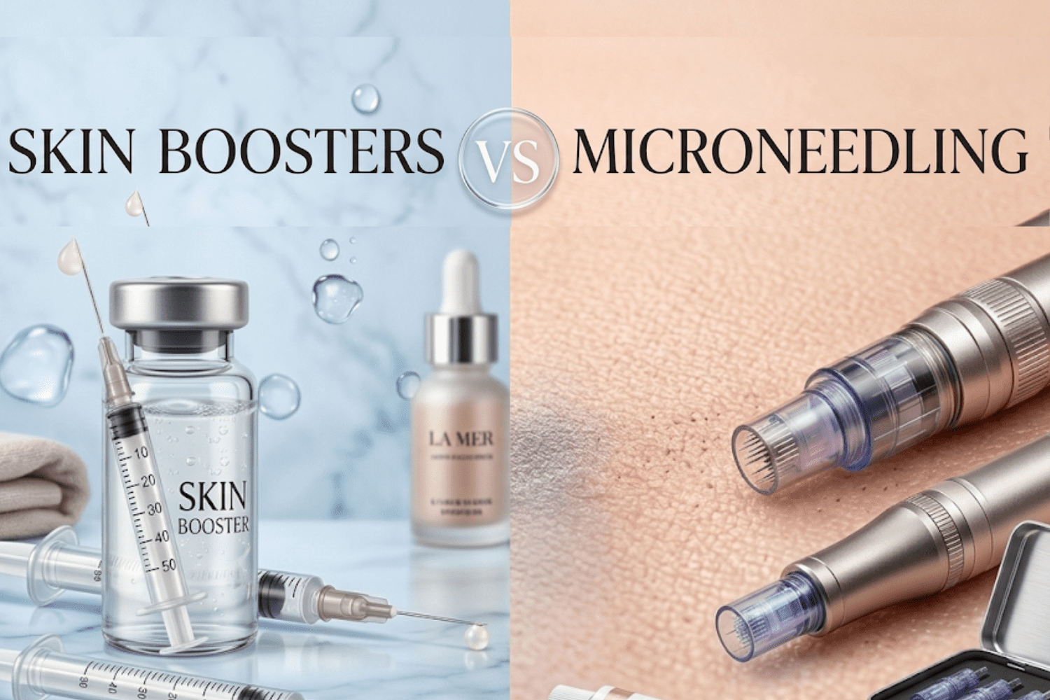 Skin boosters vs microneedling