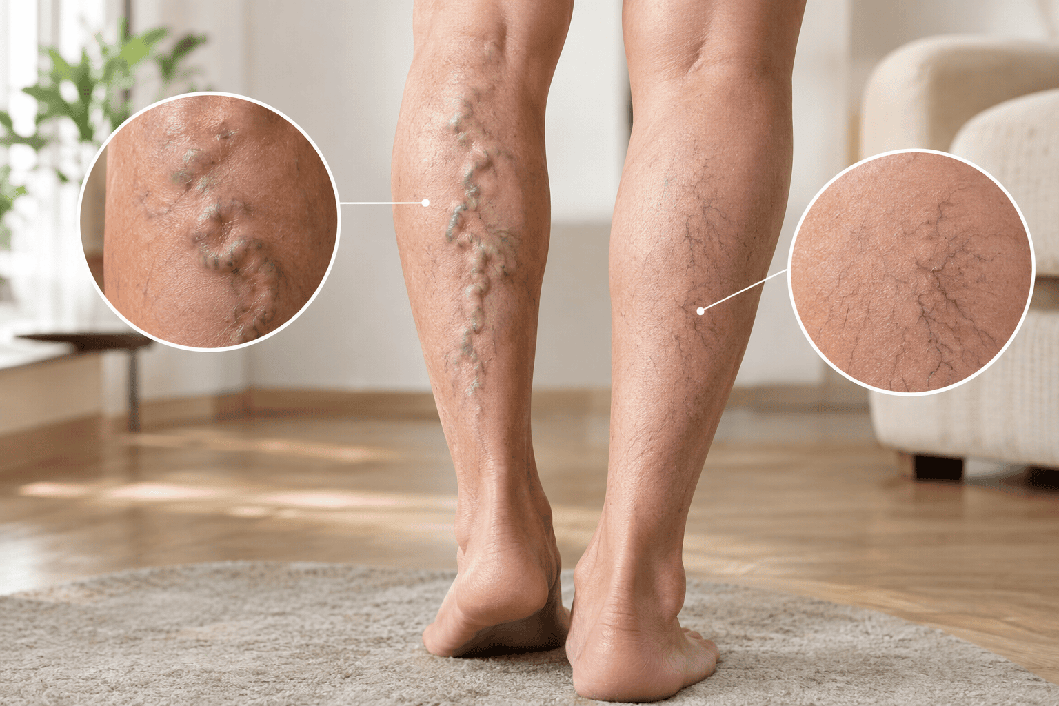 Varicose Veins vs Spider Veins